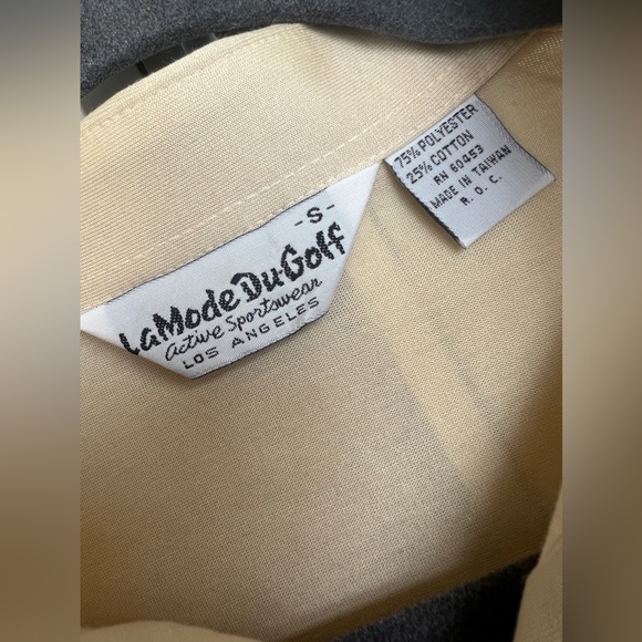 La Mode Du Golf USC vintage. button polo shirt - Picture 4 of 6